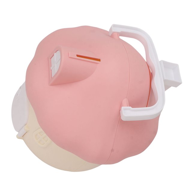 Mushroom House Coin Bank Treasure Keeper Ornament Mushroom House Bank Cute Shape Large Inside Space Plastic para el hogar para niños ANGGREK Otros