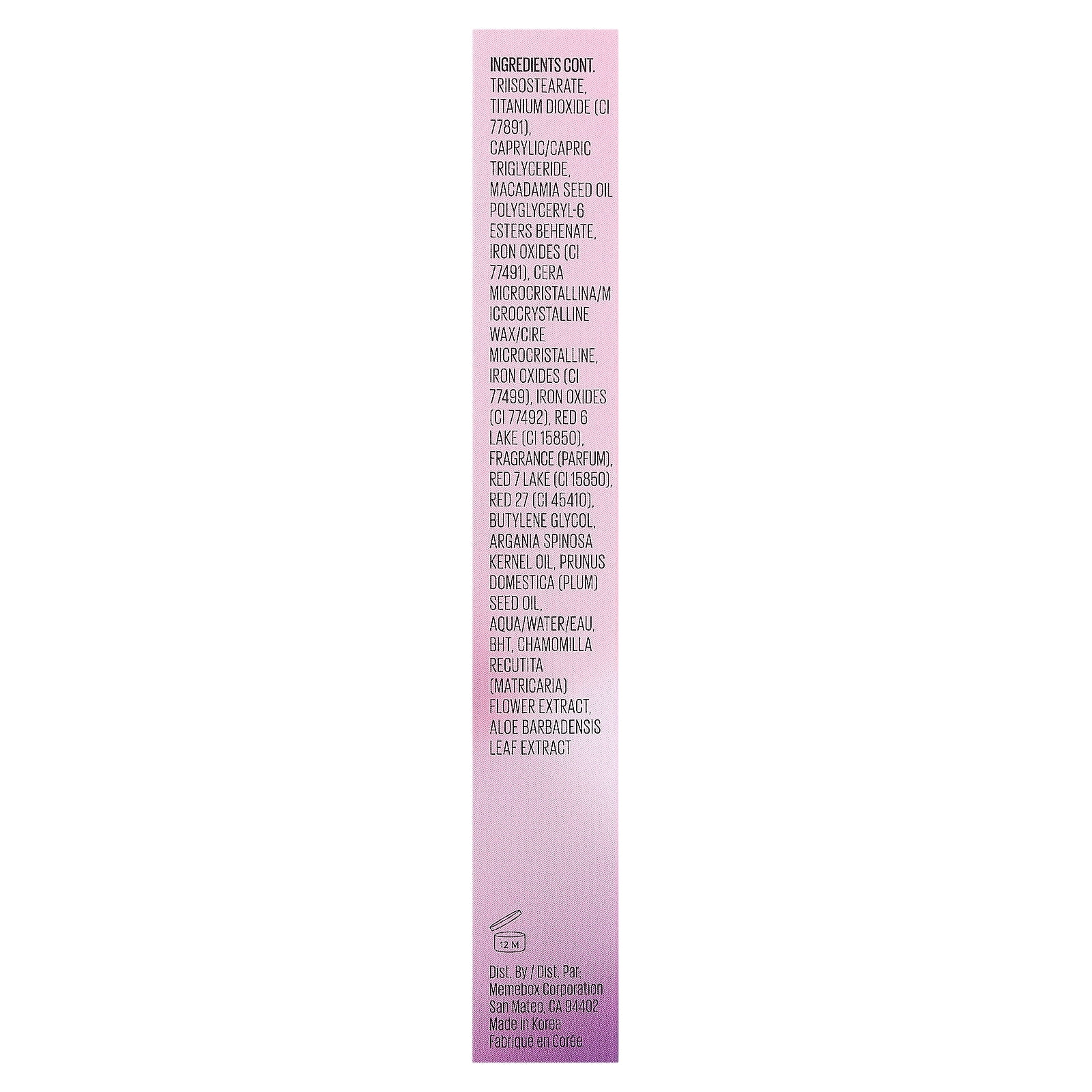 Kaja Heart Melter, Moisture Melt Lip Gloss Stick, 03 Crazy 4U, 0.04 oz (1.4 g)