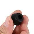 thumbnail image 3 of 10 Pcs 21mm x 10mm Conical Recessed Bumpers Pads Black, 3 of 5