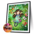 thumbnail image 2 of Wdftyju 5D Diamond Painting Square Diamond DIY Chica y flor Wdftyju 5lx9mx0eq5xw2vt0, 2 of 9