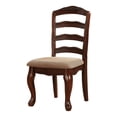 thumbnail image 2 of Furniture of America Pienne Transitional 5-Piece Wood Dining Set in Dark Walnut, 2 of 8