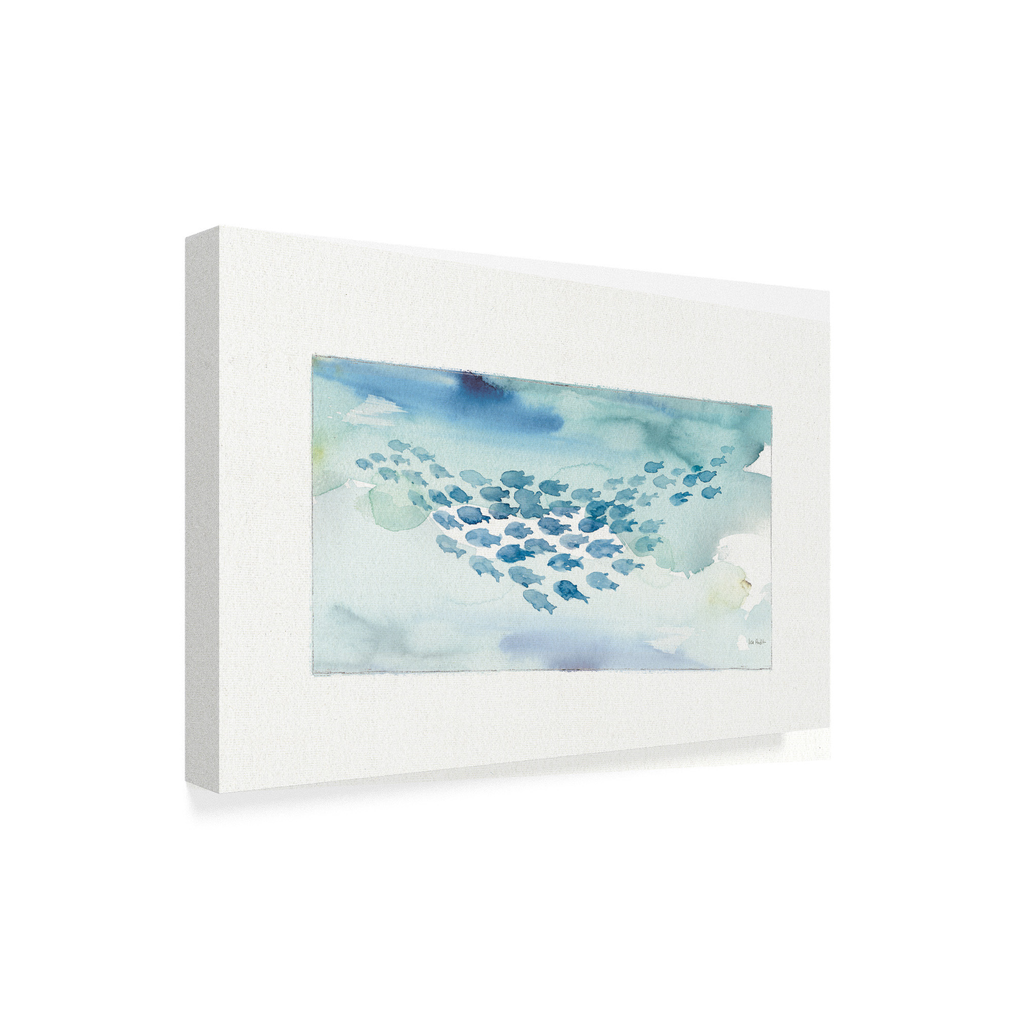 Trademark Fine Art 'Sea Life 1' Canvas Art by Lisa Audit
