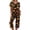 Orange, variant on Women's Halloween Loungewear Set Short Sleeve V Neck Top and Cropped Pants with Pockets Ghost Pumpkin Print Breathable Soft Pajama Set for Home Outdoor Black L