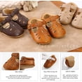 thumbnail image 3 of Premium Baby Girl Shoes, Infant Toddler Walking Shoes, Soft Sole Princess Mary Jane Shoes Prewalkers Wedding Dress Shoes Crib Shoes, 3 of 7