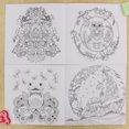 thumbnail image 3 of Animal Kingdom Drawing Book 96 páginas DIY Coloring Book para niños adultos (3) Likrtyny Libre de BPA, 3 of 9