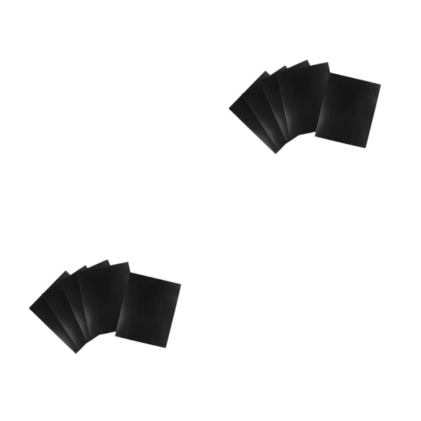 Injueey 5PC ABS Sheet Model Craft Plate Table DIY Sand 200x250x3mm Scene for Negro 5 piezas 2Conjunto