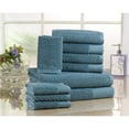 thumbnail image 4 of Elegance Spa 10 Piece Cotton Jacquard Towel Set, 4 of 9