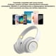thumbnail image 5 of Auriculares de juego inalámbricos Bluetooth, auriculares plegables para llamadas y juegos, blanco, 5 of 8