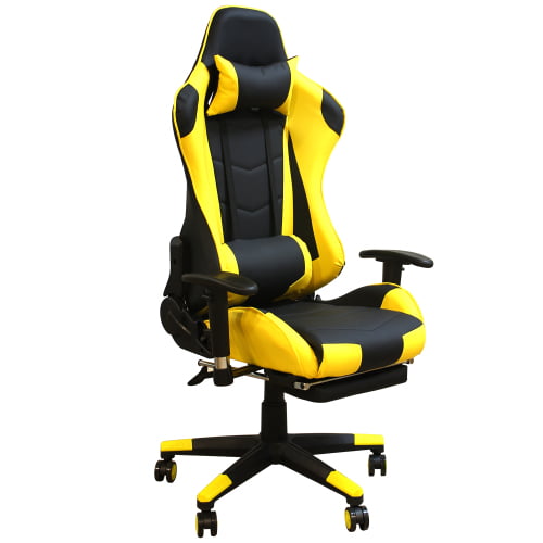 Details about   Ergonomic Office Computer Gaming Chair Racing Chair High Back Footrest Yellow