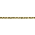 thumbnail image 3 of 10K Yellow Gold 3.35mm Diamond Cut Quadruple Rope Chain 24 Inch, 3 of 5