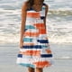 thumbnail image 2 of Vestido suelto de playa sin mangas con estampado informal de verano para vacaciones con estilo para mujer OAVQHLG3B Store  lin121212, 2 of 5