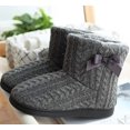 thumbnail image 2 of Slippers Women"s Plush Lined Warm Slippers Solid Sole, 2 of 5