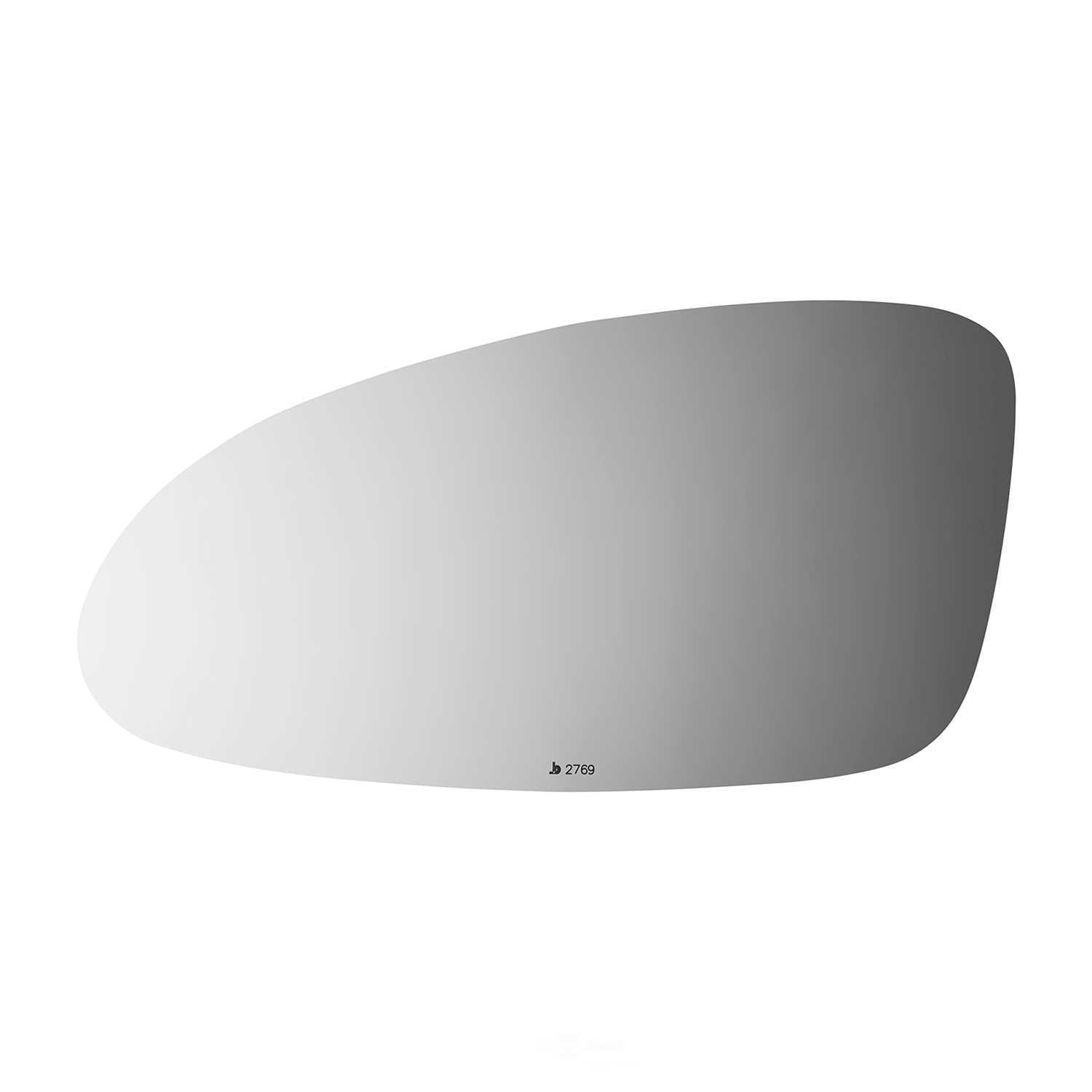 Burco Side View Mirror Replacement Glass - Clear Glass - 2769