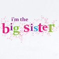 thumbnail image 2 of CafePress - I'm The Big Sister Shirt Scatter Infant Bodysuit - Baby Light Bodysuit, Size Newborn - 24 Months, 2 of 4
