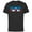 Black, variant on Marvel Brick Logo in Captain America Colors - Short Sleeve Cotton T-Shirt for Adults - Customized-Black