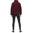 thumbnail image 2 of Levi's Women’s Corduroy Quilted Jacket Coat, Burgundy, XL, 2 of 5