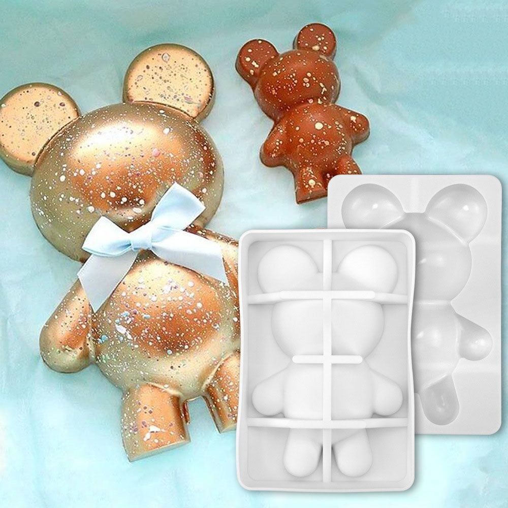LARGE GUMMY BEAR - Breakable Chocolate Mold (Made in USA) – Winay's Crafts