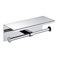 thumbnail image 1 of Mistaha Stainless Steel Tissue Rack Bathroom Multifunctional Anti-Rust Wall Mounted Paper Towel Holder with Mobile-Phone, 1 of 8