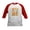 Red/White, variant on CafePress - Peppa Pig: Let's Play Kids Baseball T Shirt - Kids Cotton Baseball Jersey, 3/4 Sleeve Shirt