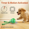 thumbnail image 3 of Interactive Rolling Ball Toy for Puppies & Small Dogs, Motion-Activated, Automatic Moving Dog Toy, USB Rechargeable, Fun Pet Entertainment, 3 of 6