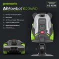 thumbnail image 4 of Greenworks AiMowbot Wire-Free RTKVision Robotic Mower, G20AWD, 4 of 15