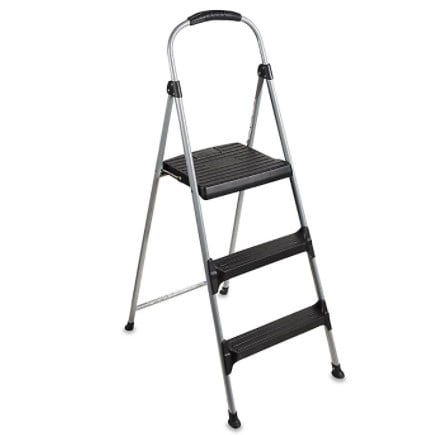 Cosco® 3-Step Signature Premium Folding Step Stool - Walmart.com