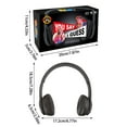 thumbnail image 3 of Funny Headphone Party Card Game For Adults Hilarious Lip Reading Indoor Group Entertainment Plastic Board Game Toy, 3 of 6