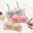 thumbnail image 5 of Woman Wireless Bra Thin And Comfortable Fixed Cup Bra Without Rims Gathers Breathable Underwear Daily Bra, 5 of 6