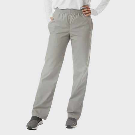 

Spectrum Soft Scrub Pants - Elastic Waist Pants for Unisex-Grey-3X
