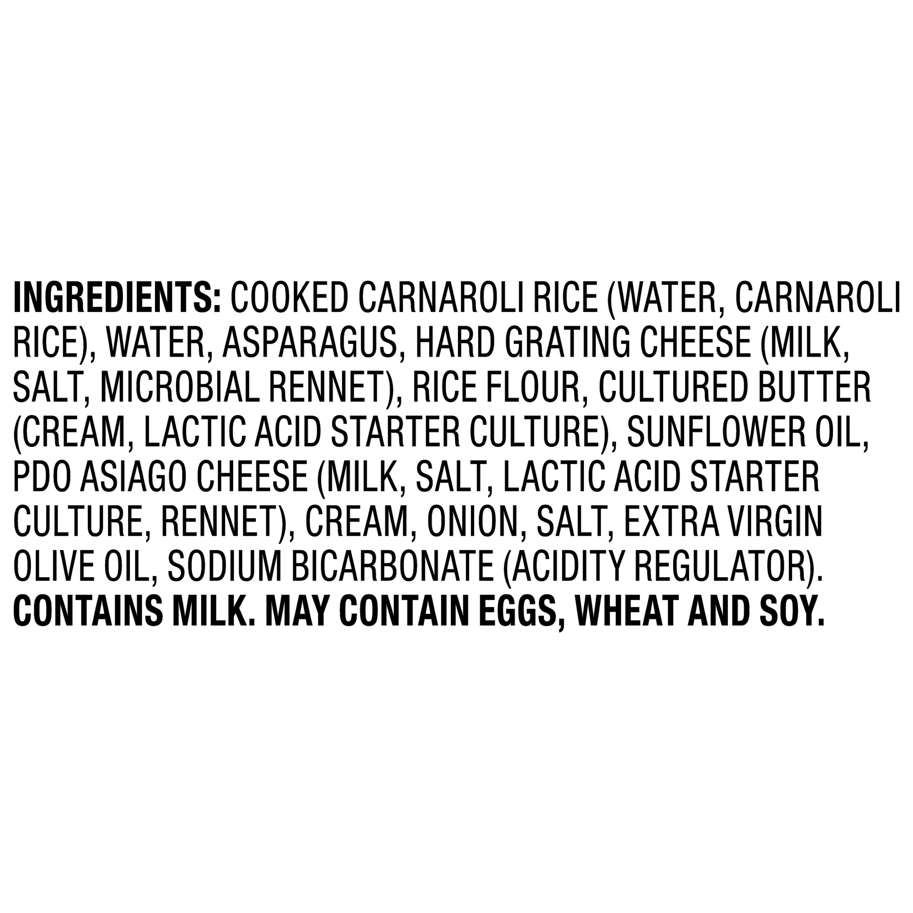 bettergoods Asparagus Asiago Risotto, 16 oz (Frozen)