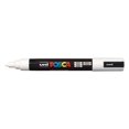 thumbnail image 1 of Marcador Posca PC-1M Blanco Punta Fina 0.7 mm, 1 of 3
