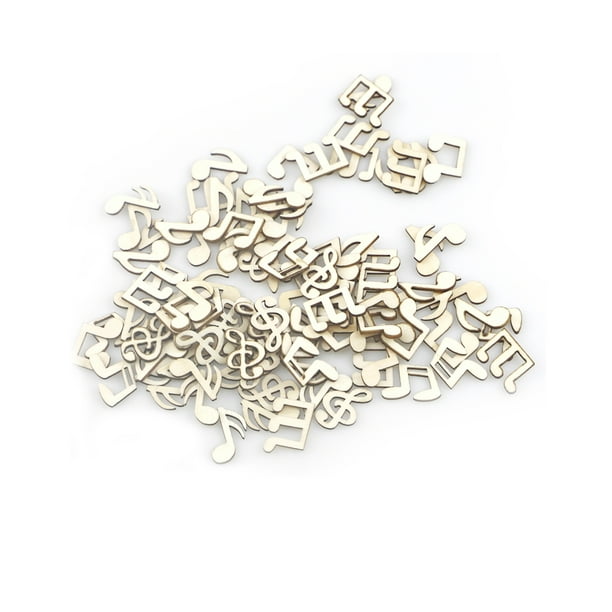 Piezas de madera Decoración artesanal Puzzles Juguetes Festival de Navidad Atmósfera Ilustraciones Exquisitos Regalo para DIY Scrapbooking Kids 300 PCS Inevent HA012576-00