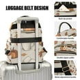 thumbnail image 3 of FORMRS Mini Backpack Purse for Women Travel Daypack Casual Shoulder Bag, Fall Pumpkin Pattern, 3 of 7