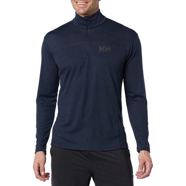 Jersey Helly Hansen HP con cierre 1/2 para hombre 597, azul marino, XL