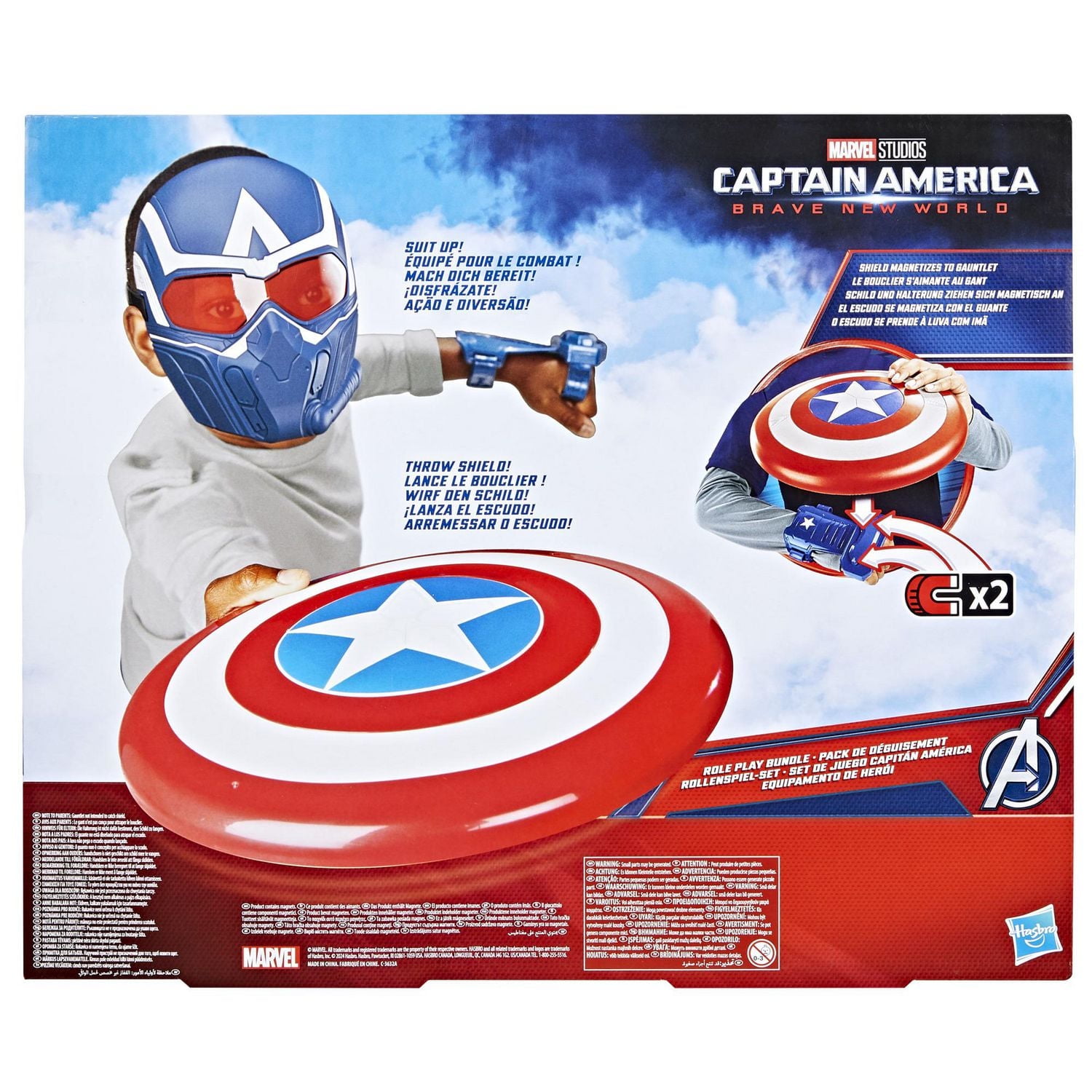Marvel Captain America : Offre groupée de jeu de rôle Brave New World