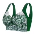 thumbnail image 2 of Hemlock Large Size Wireless Sports Bras, Large Size Wireless Sports Vest Bra, Thin Lace Design, Lifting Support, Beige Thin Lace Vest Bras, Beige L, Size M-7XL, 2 of 9