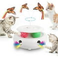 thumbnail image 2 of Interactive Cat Toy, Automatic Cat Toys for Indoor Cats, 3-in-1 Electric Cat ToyKitten Toy Cat Exercise Toys, 2 of 2