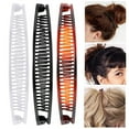 thumbnail image 2 of Pebbuoy 3/6 Pieces Banana Clip Women Classic Hair Comb Set with Rotating End Easy to Use Banana Combs Hair Accessories for Thick Straight Curly Hair, 2 of 7