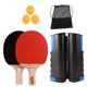 thumbnail image 2 of El Juego de Tenis de para 2 Jugadores Incluye 3 Bolas Y de . - Estante neto negro + azul Sunnimix paletas y pelotas de ping pong, 2 of 8