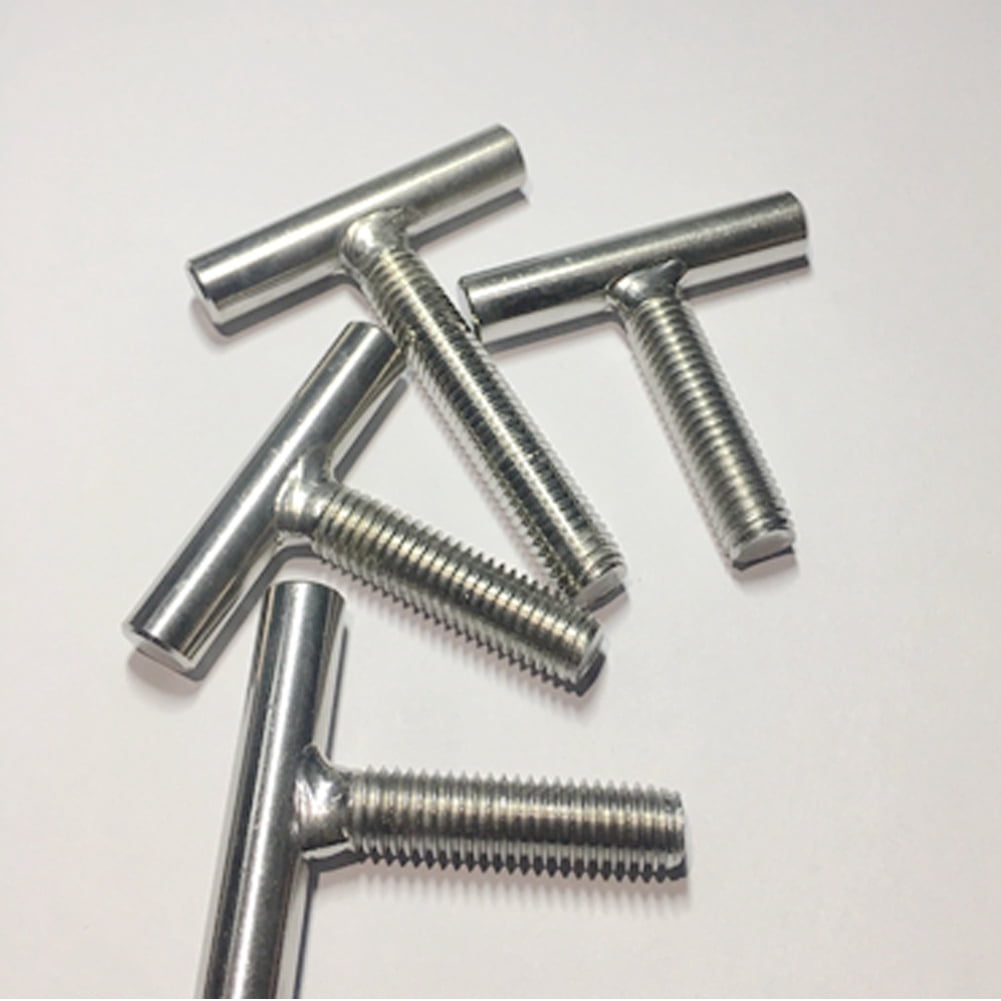 2 Pcs 304 Stainless Steel T-Cylinder Weld Rivets M5x20mm.