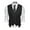 Black_B, variant on Coshow Men's Suit Vests Layered Waistcoat Business Formal Dress Vest for Wedding with Pockets