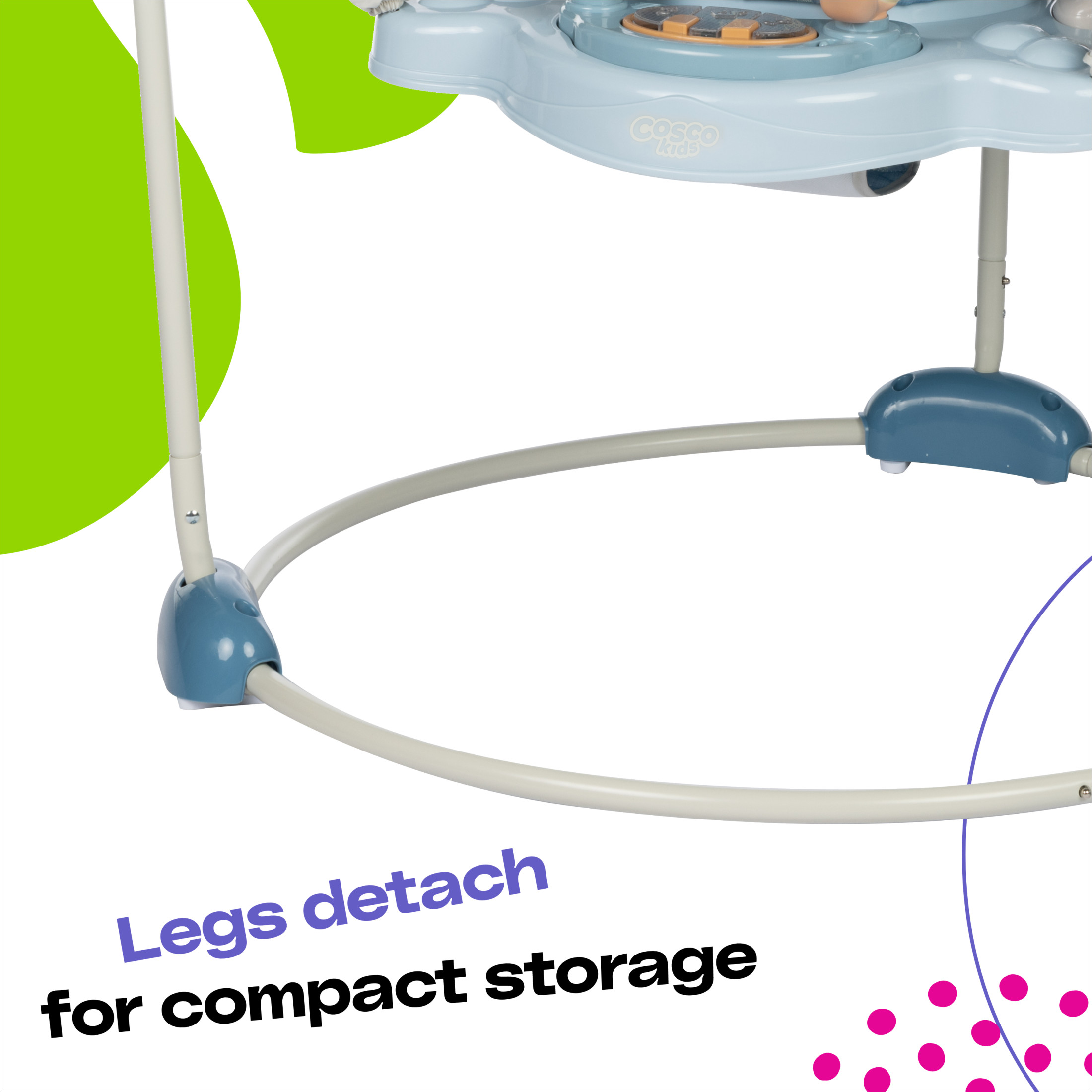 Cosco Kids Twirl-and-Bounce Activity Center, Forest Friends photo 7