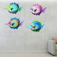 thumbnail image 4 of Apmemiss Clearance Metal Fish Wall Art Decor Beach themed Bathroom Wall Art Decor, themed Wall Decorations for Garden Swimming Pool Home Bathroom Kitchen Bedroom Living Room, 4 of 5