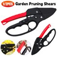 thumbnail image 2 of 1/2pcs Professional Pruning Shears Ultra Sharp Garden Shears Heavy Duty Pruning Branch Scissors Orchard Pruner Gardening Tools 2PCS, 2 of 6