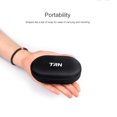 thumbnail image 4 of Bolsa de transporte para auriculares jixopn, estuche portátil para guardar el cable de carga de auriculares, funda protectora impermeable y antipresión de EVA., 4 of 8