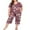 10 FP-Wine Red, variant on Women Plus Size Pajamas Set Short Sleeve Pjs Sleepwear Loungewear Nightwear with Pockets