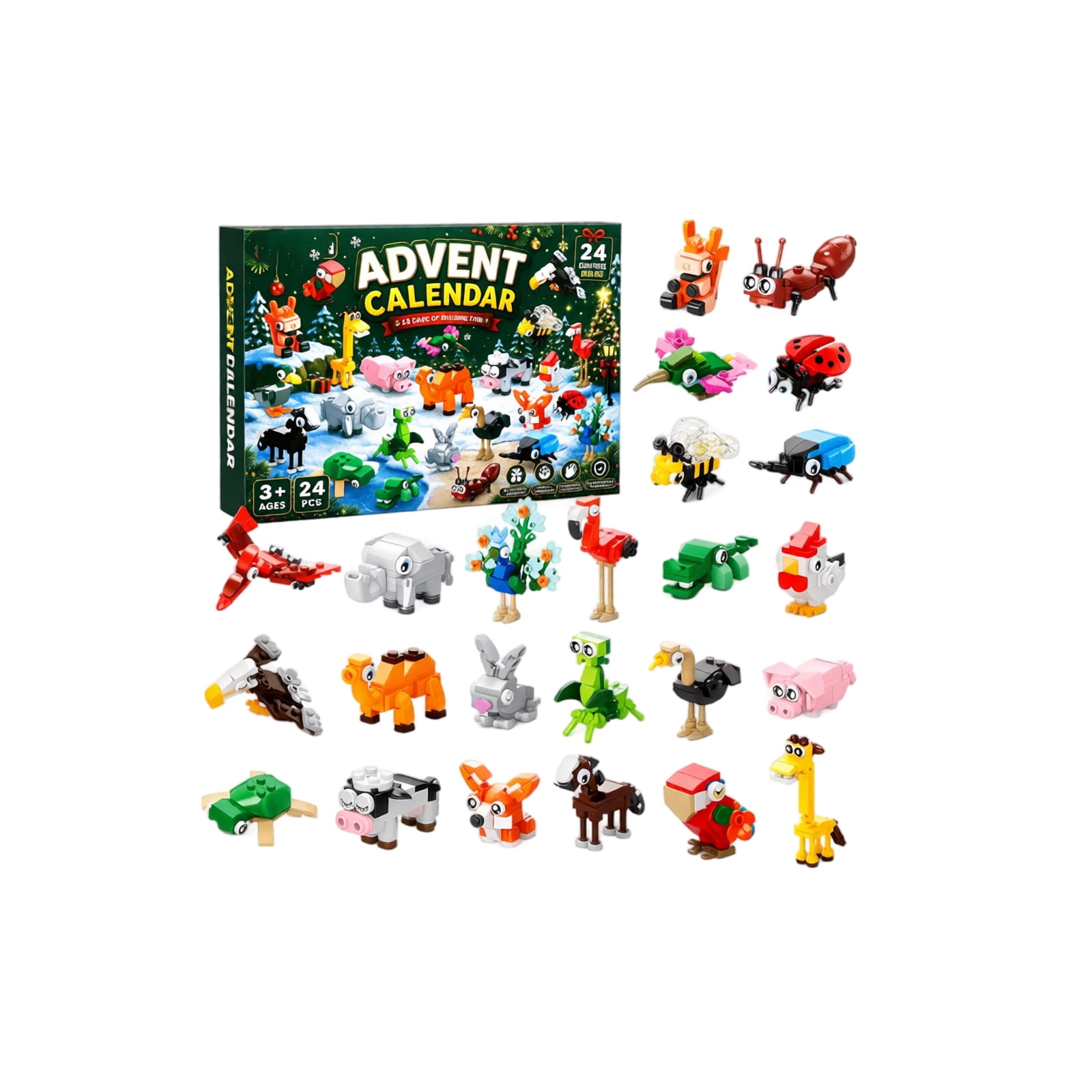 LEGO, City Advent Calendar 2025, 60475, 24 Surprises - Walmart.com