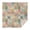 Pioneer Flower Floral-3, variant on Pioneer Flower Floral Print Pattern Square Tablecloth, Waterproof Wipeable Spillproof Washable Table Cover for Home Kitchen Party Decor, 42"x42"