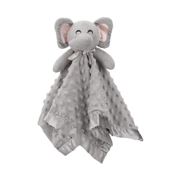 Manta de seguridad Pro Goleem Elephant Soft Lovey 40 cm gris