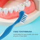 thumbnail image 2 of 12 Pack Denture Brush Hard Denture Cleaning Brush Teeth Brush Toothbrush, 2 of 5